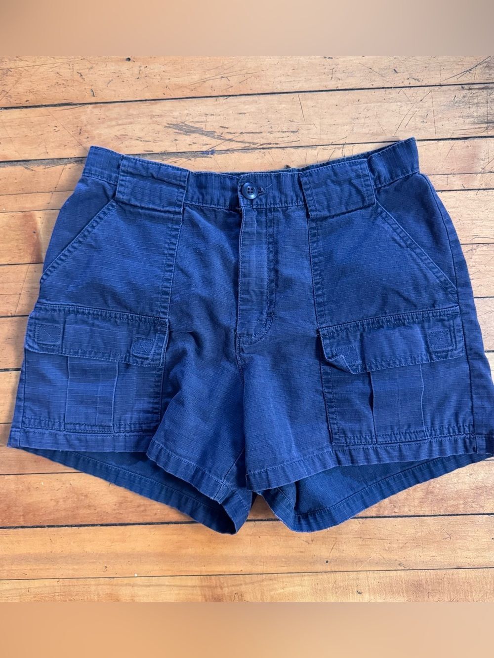 Gap Vintage Y2K navy cargo cotton  Cargo Shorts size 4